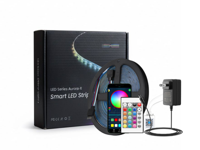 شريط ليد 12 فولت RGB5050 بلوتوث سمارت