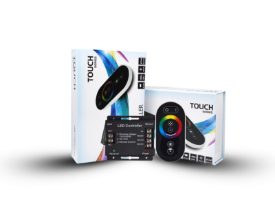 منظم RGB بقدرة 30 امبير مع ريموت تحكم لمس